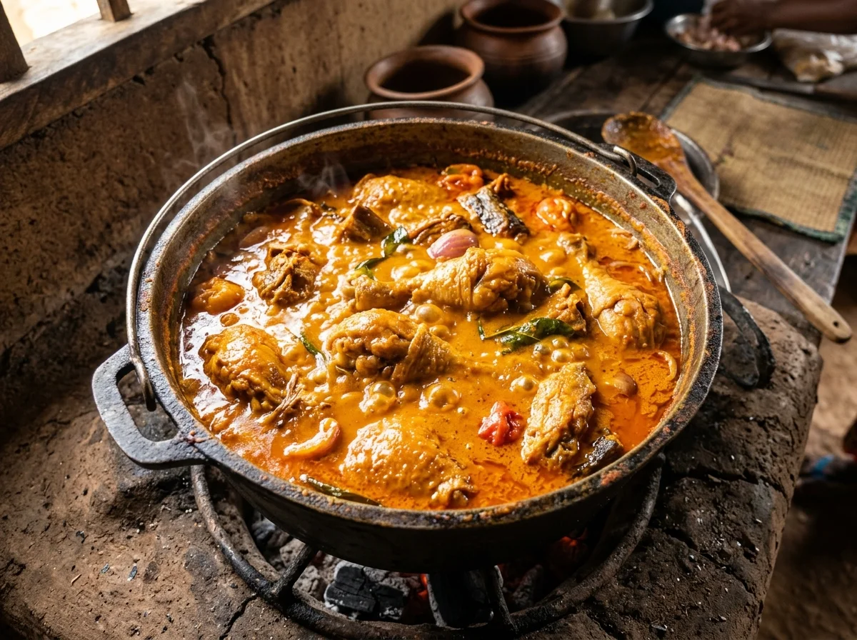 手順5: 鶏肉を戻して煮込む（35分）