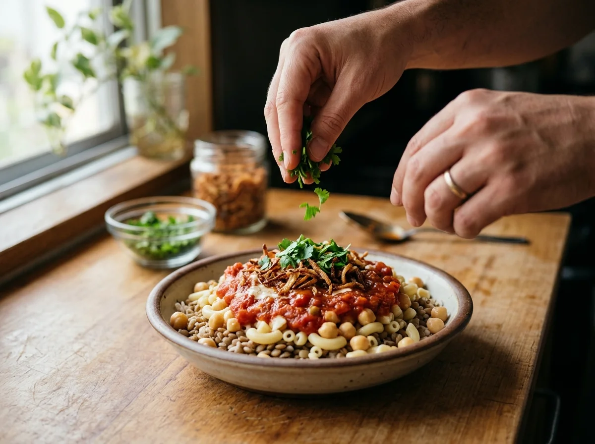 手順16: きつね色になったら引き上げ、キッチンペーパーで油を切る