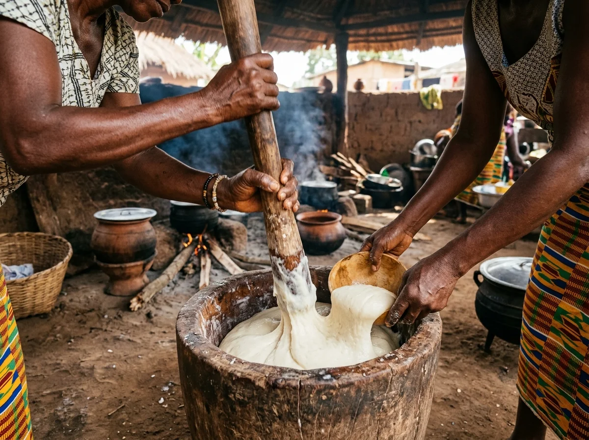 手順3: 肉を煮る（20分） — 鍋に鶏肉と水1.5Lを入れ、強火にかける。沸騰したらアクを丁寧に取り、中火に落として15分煮る。鶏肉に8割がた火が通ったらOK。