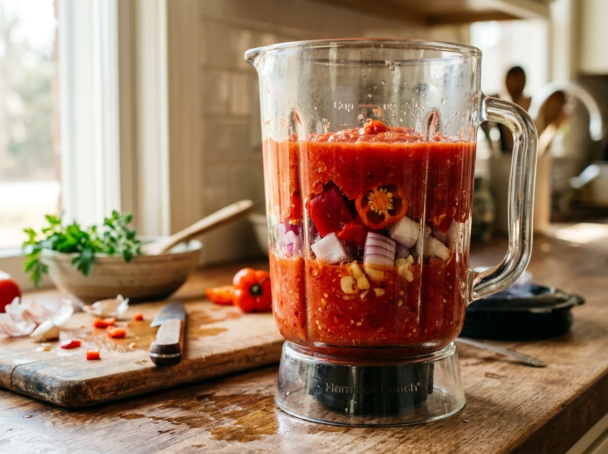 手順1: トマトベースを作る（5分）