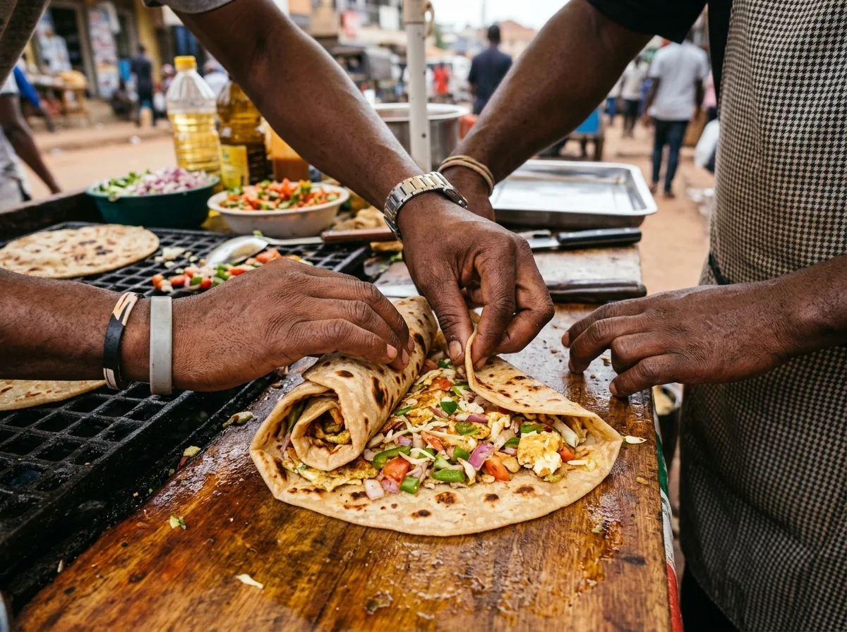 手順4: 巻く（1分）