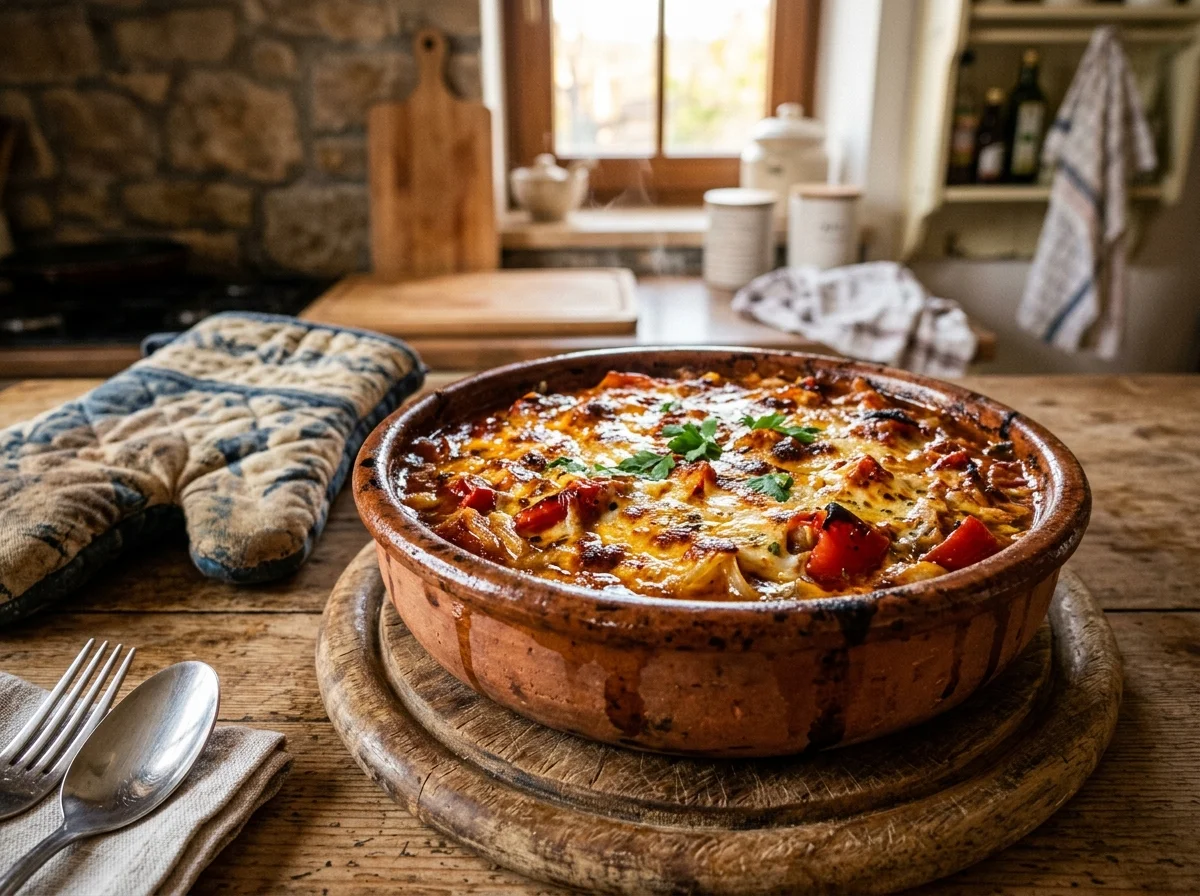 手順5: オーブンで焼き上げる（15分）