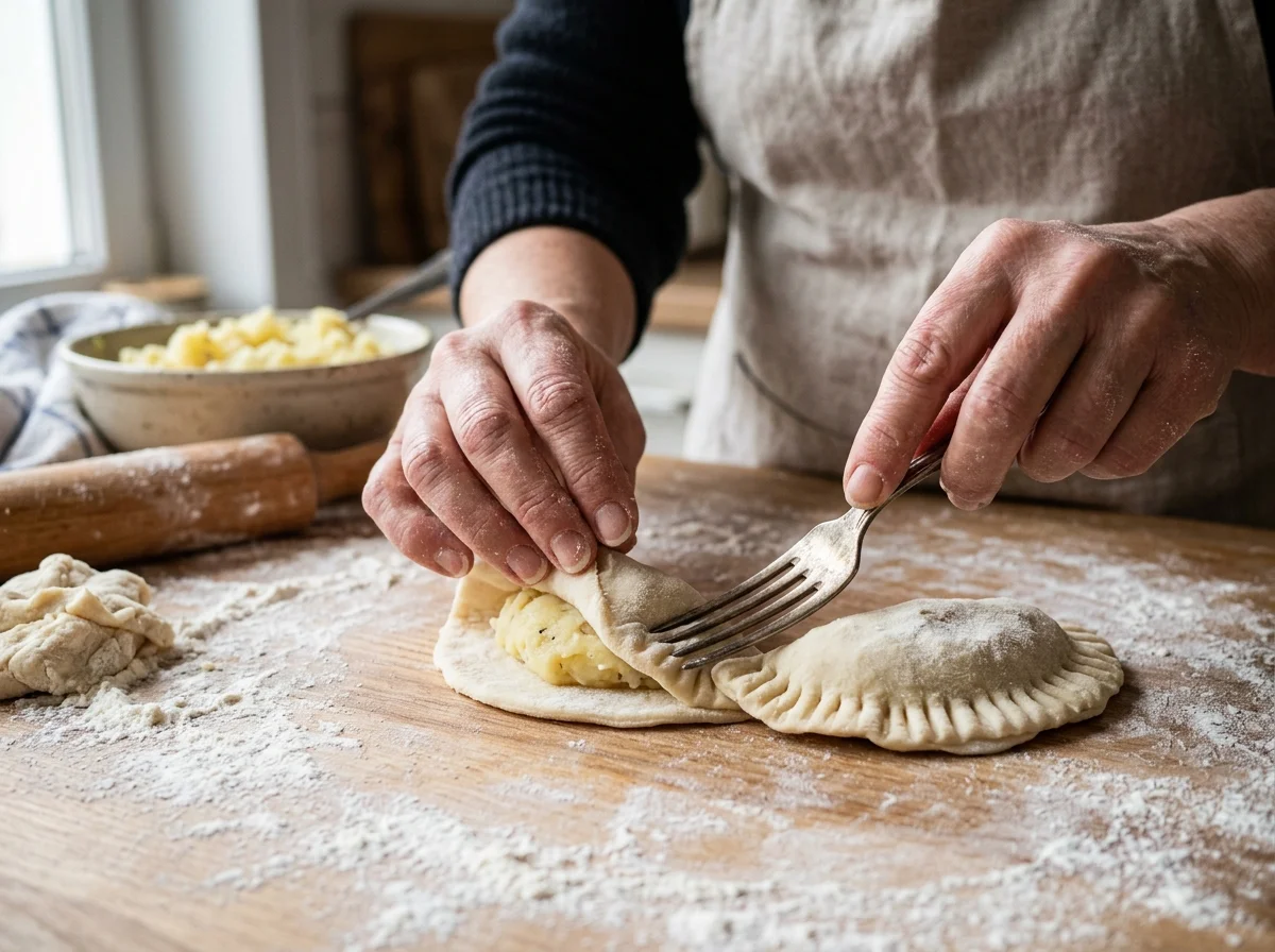 手順4: フィリングを包む（15分）