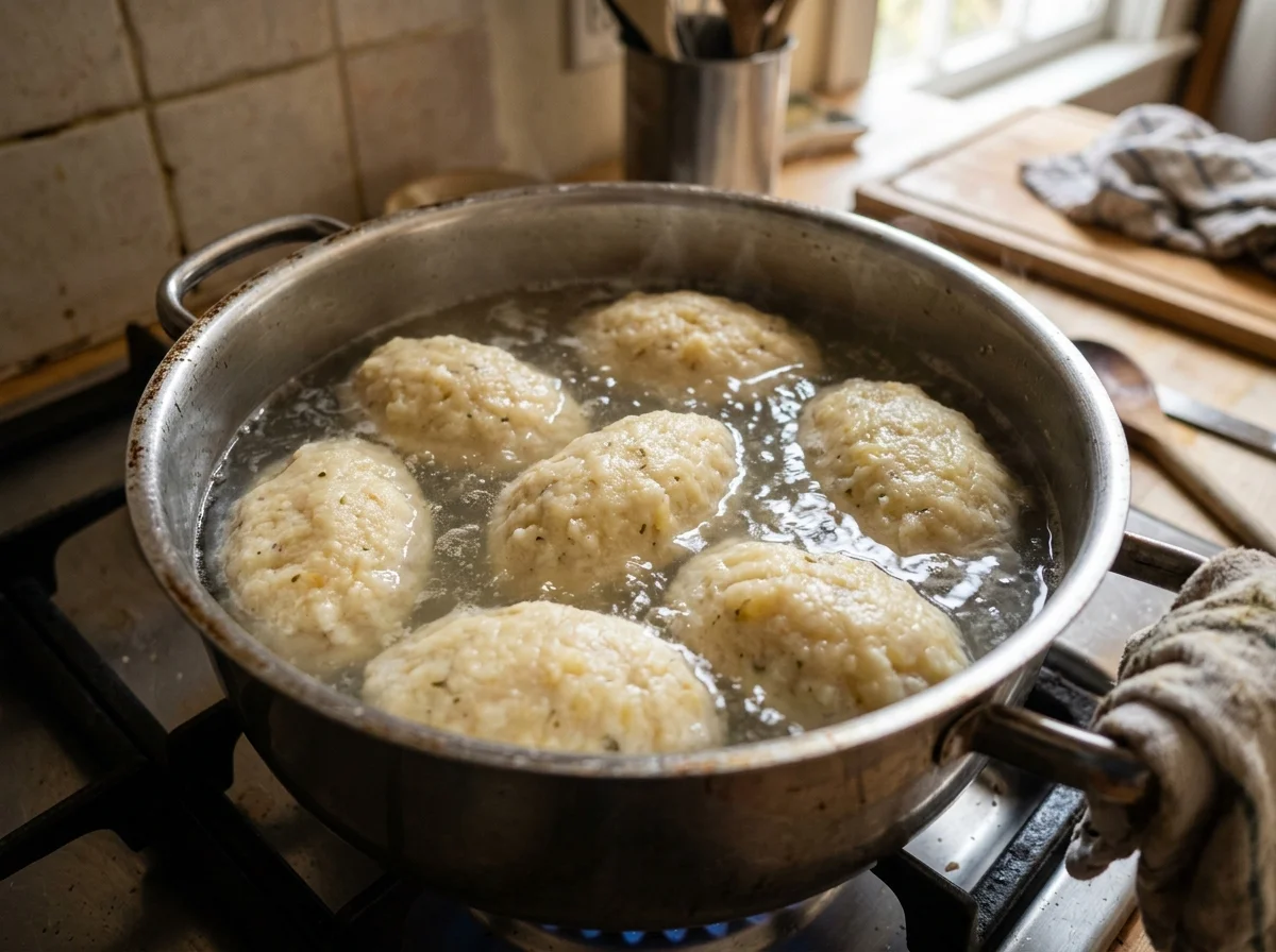 手順6: 大鍋で茹でる（25分）