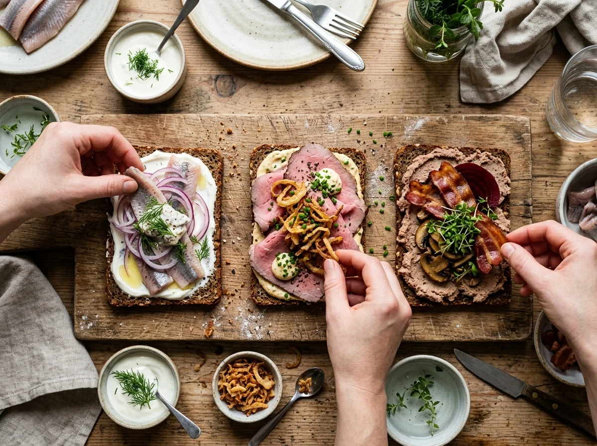 手順6: トッピングC〜Eを組み立てる（10分）