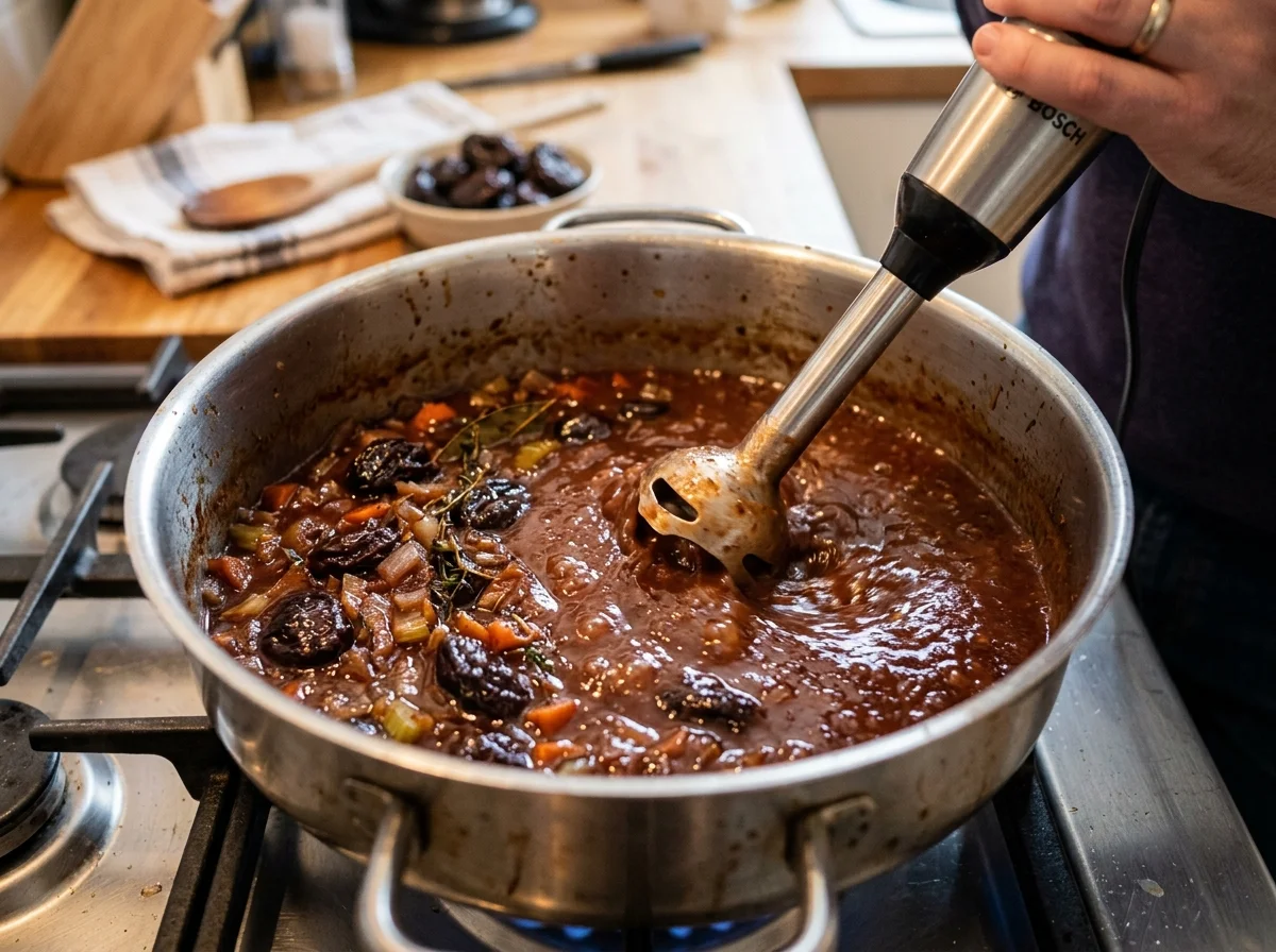 手順5: ソースを仕上げる（20分）