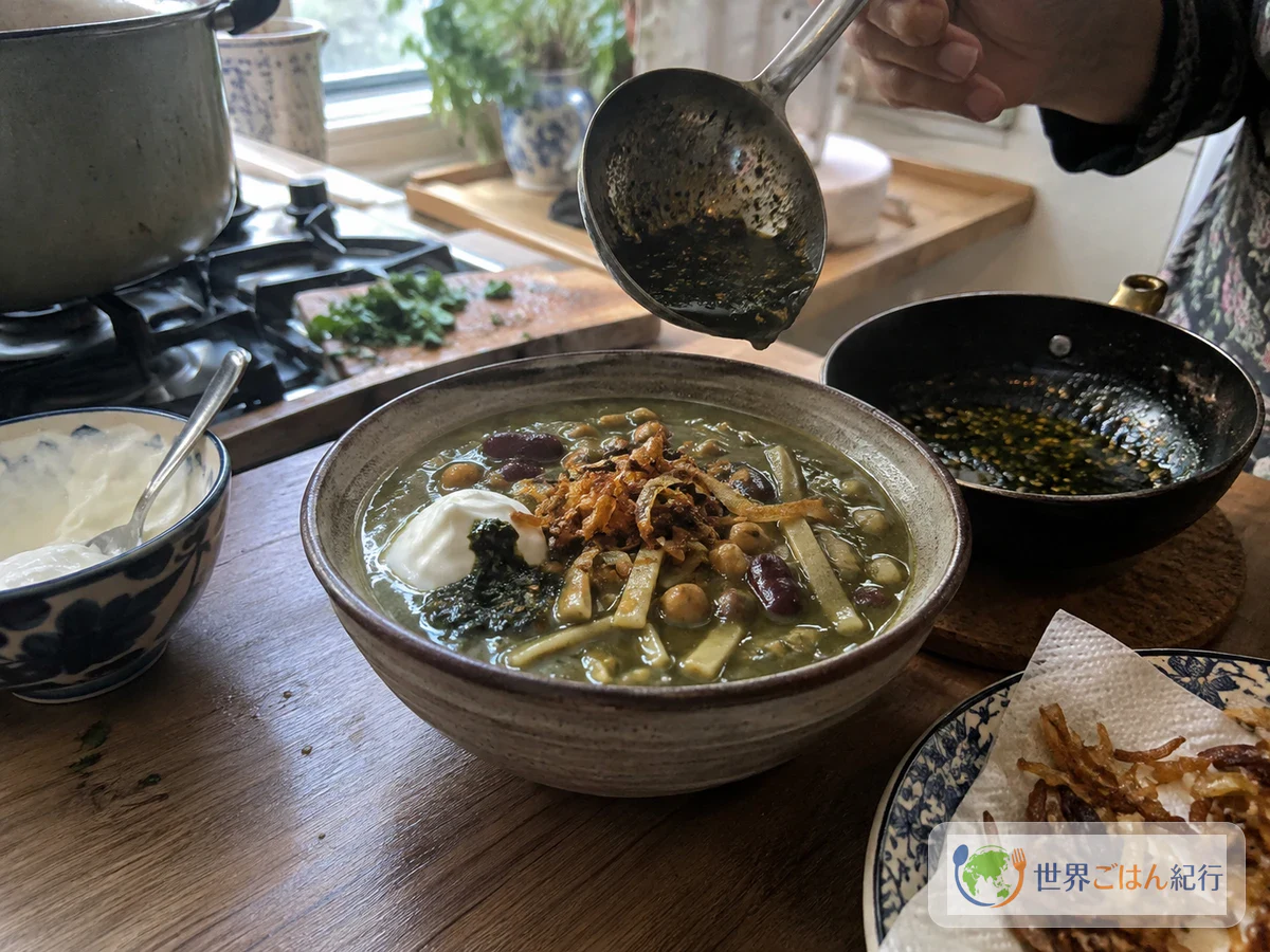 手順6: ミント油を作って盛り付ける