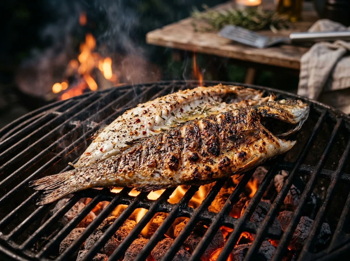 手順4: 魚を焼く(30〜35分)