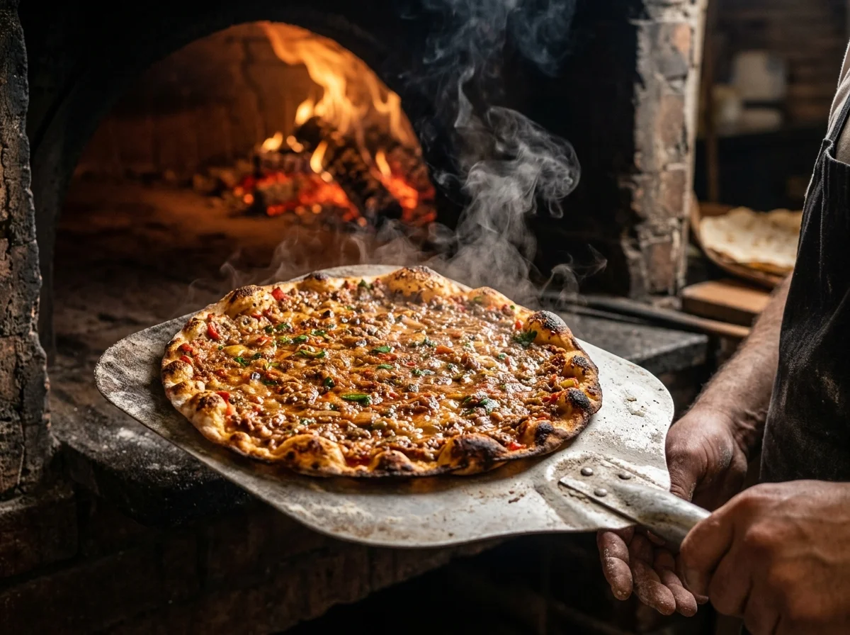 手順5: 高温のオーブンで一気に焼く（3〜5分/枚）