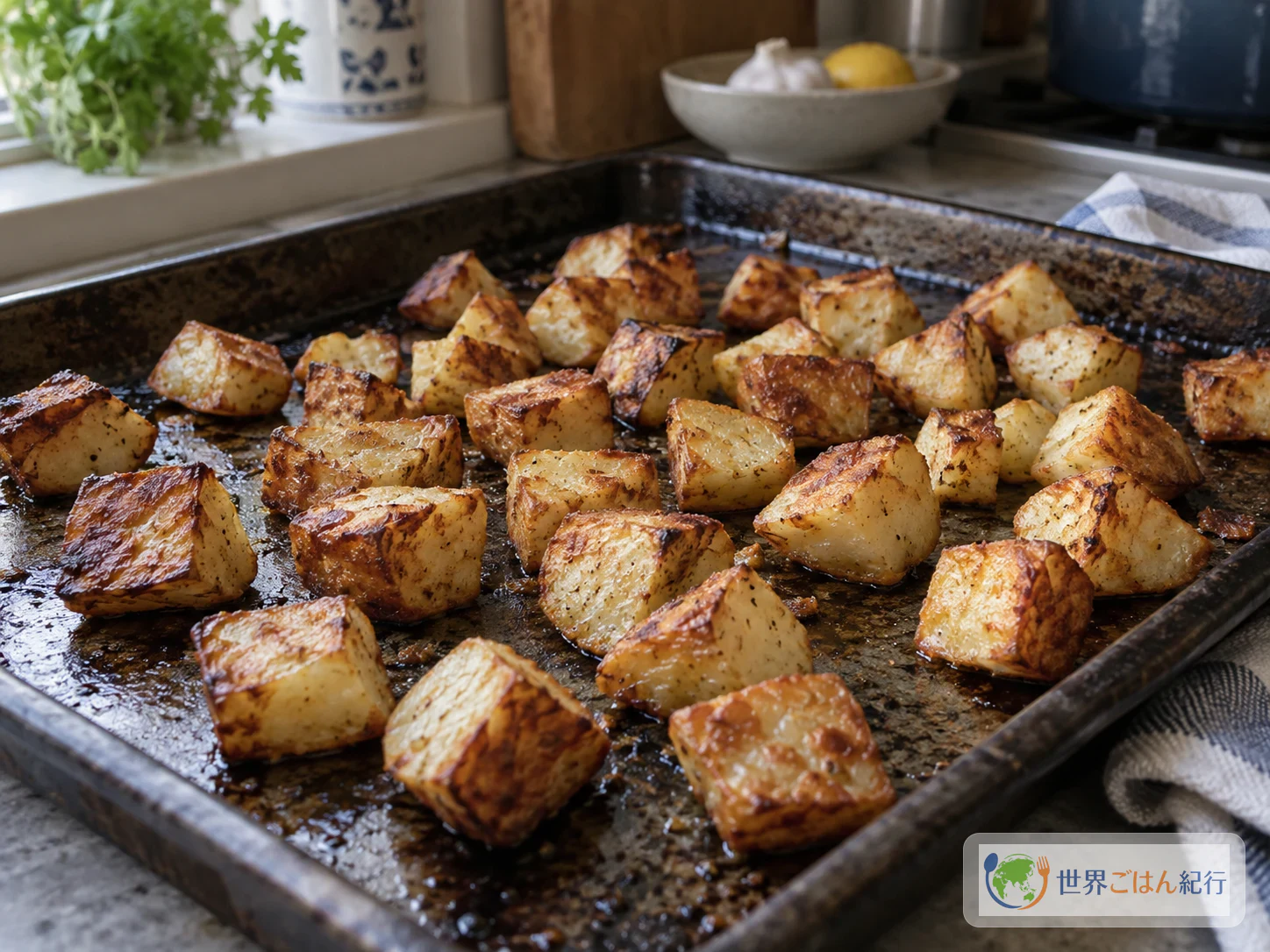 手順4: オーブンで焼き色をつける