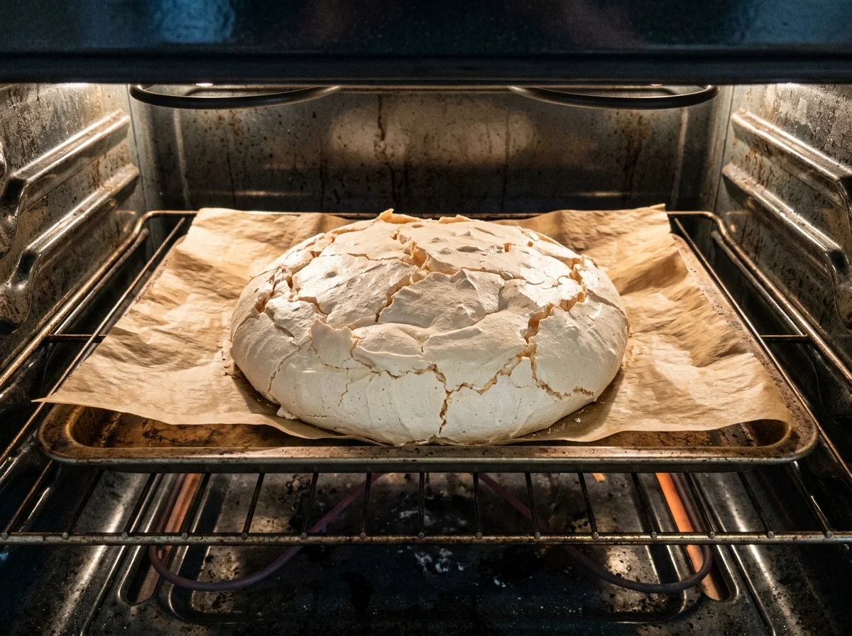 手順5: 二段階で焼く(1時間15分)