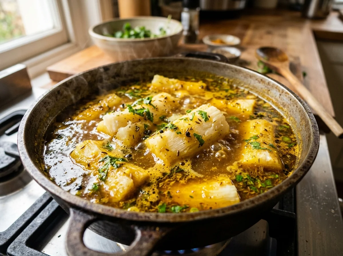 手順4: スープを煮込む（15分）