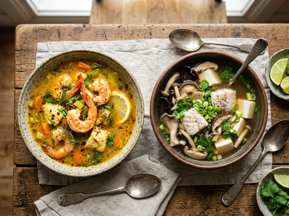 エンセボジャードのアレンジ。エビ版や豆腐版が並んでいる