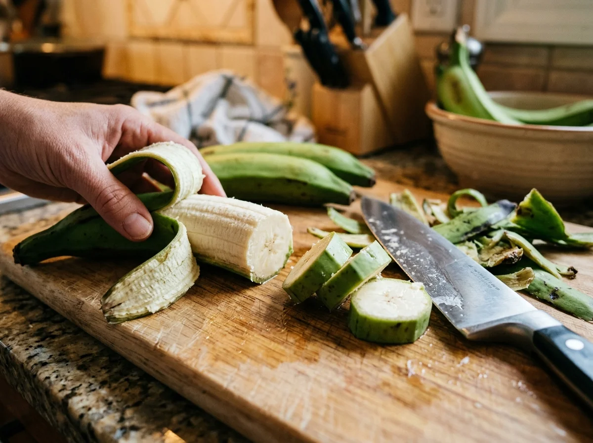 手順1: プランテンの下準備(10分)