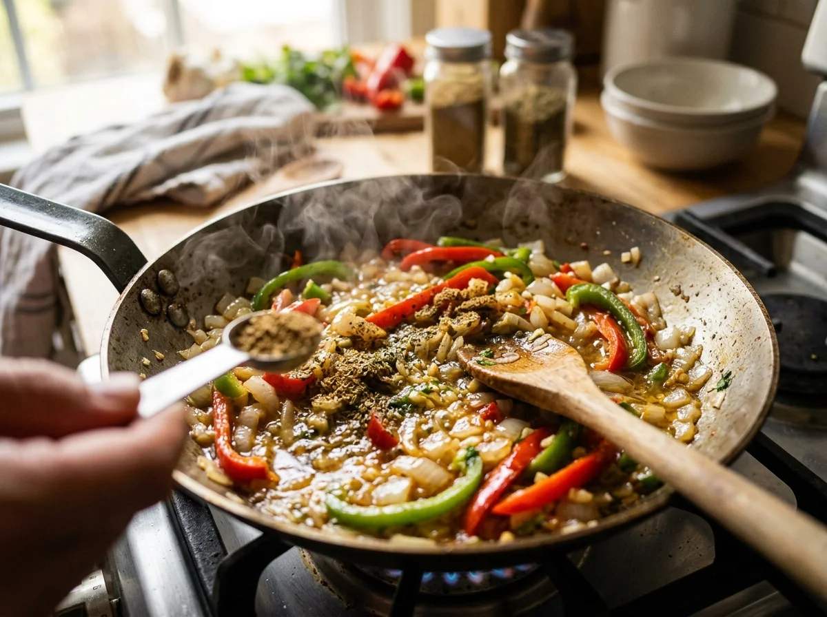 手順3: ソフリートを作る（15分）