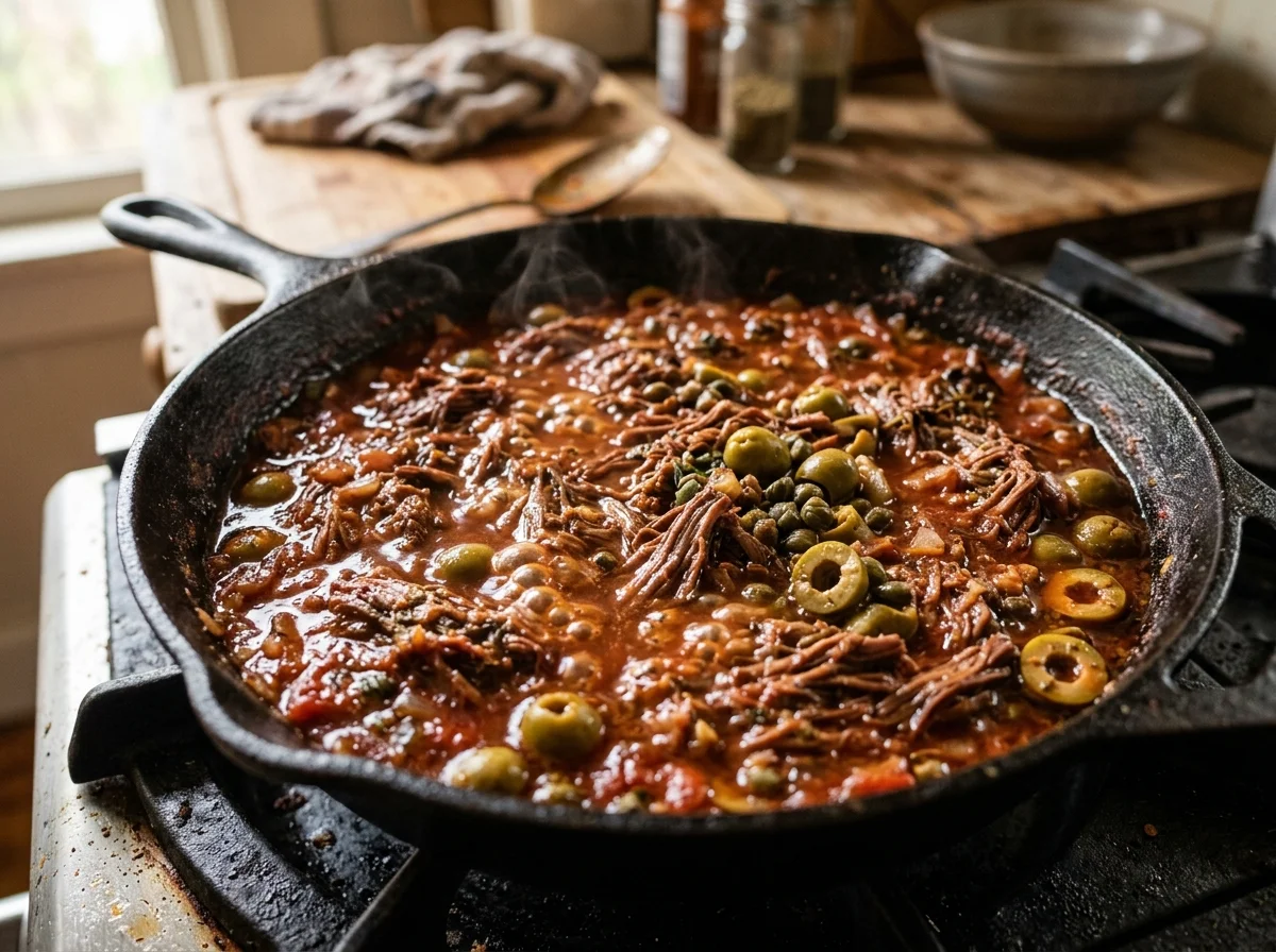 手順5: 肉をソースで煮込む（30分）