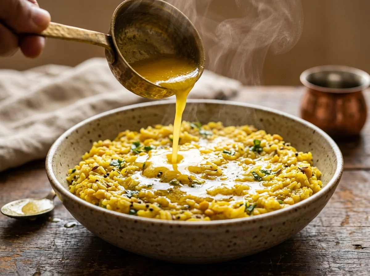 手順10: 沸騰したら弱火に落とし、蓋をして25〜30分炊く。途中で一度蓋を開け、底がくっついていないか確認する。