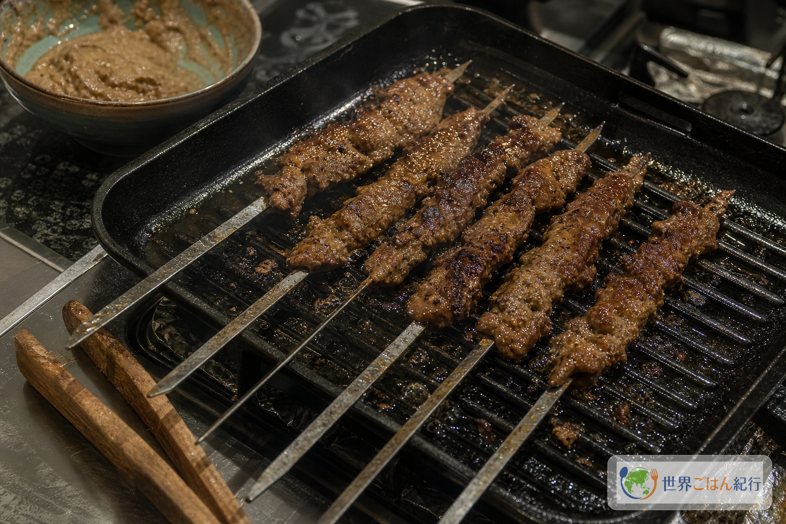 手順6: 強めの火で焼く