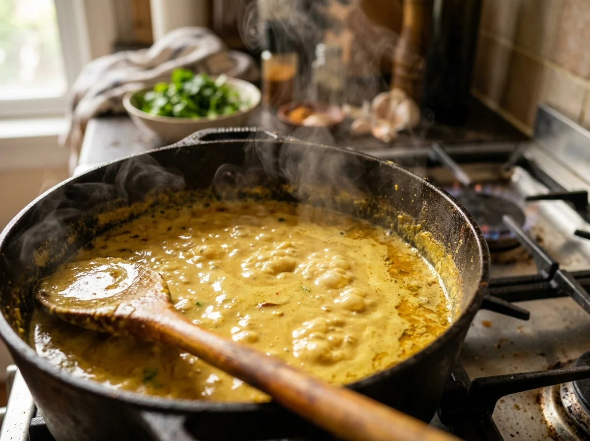 手順2: ココナッツソースを作る(10分)