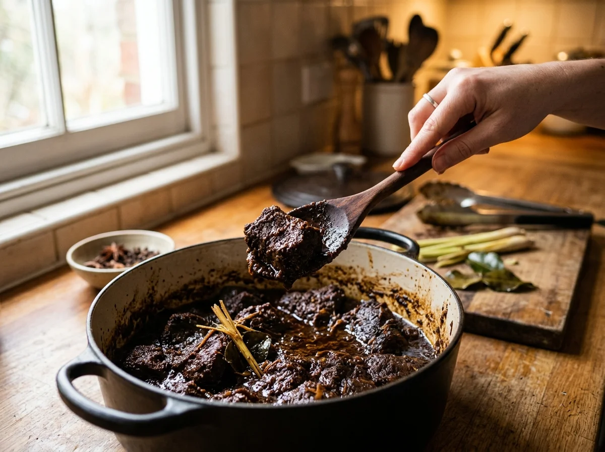 手順23: 味を見て塩で調整する