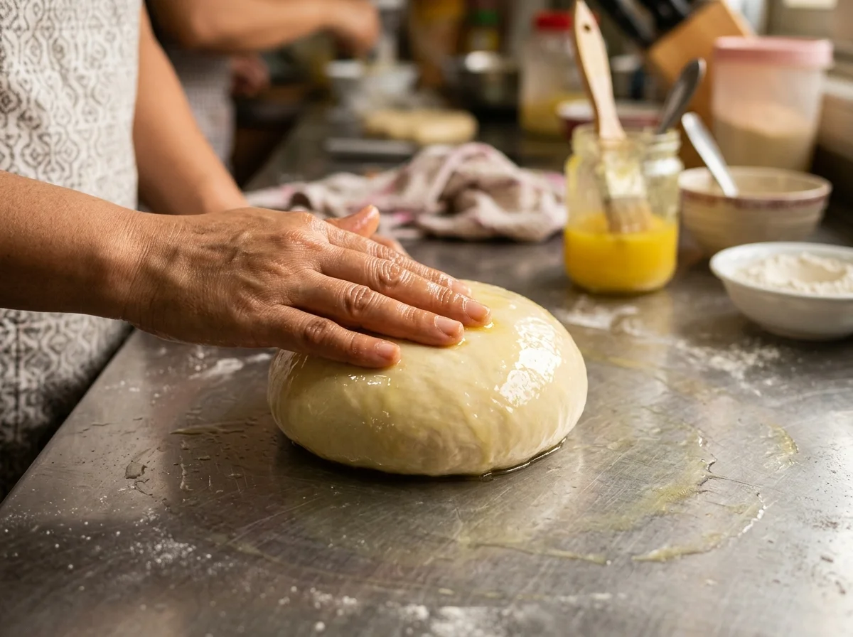 手順1: 生地を練る（10分）
