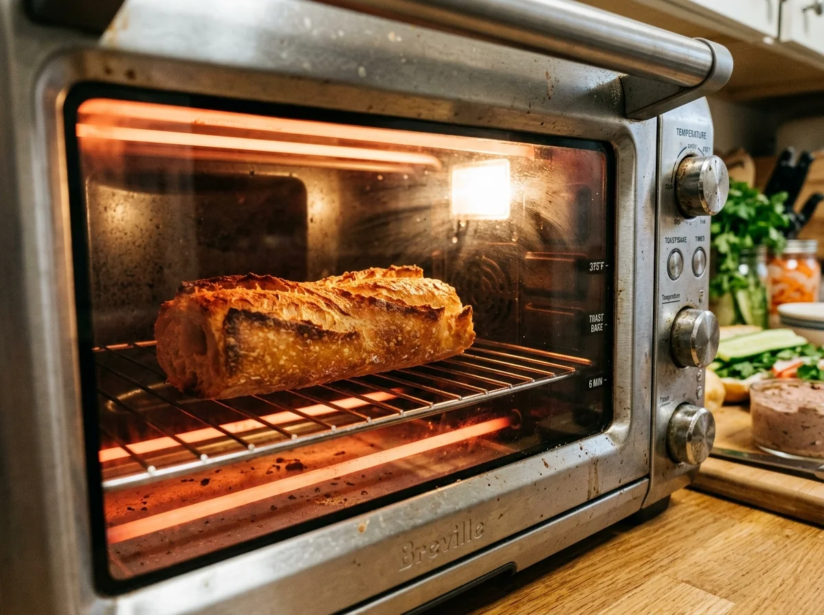 手順15: 取り出してアルミホイルで包み、2分休ませる(肉汁が落ち着き、しっとり仕上がる)。